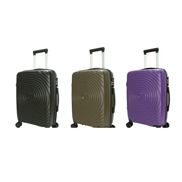 ~雪黛屋~Eason 行李箱PP拉鍊無加大超輕量360度飛機輪固定智慧密碼鎖U059