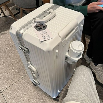 宅配到府多功能旅行箱 大容量鋁框行李箱 拉桿箱 減震剎車 萬向輪旅行箱 旅行箱男女 旅行箱 登機箱 密碼箱