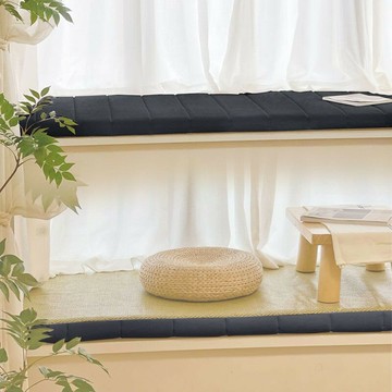 沙發墊 飄窗墊 訂製 定做飄窗墊帶垂邊可拆洗四季通用可擦免洗加厚薄款可選防水防油污