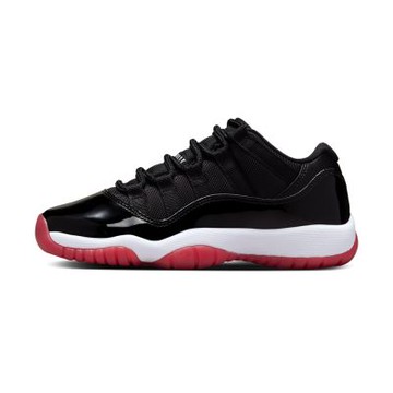 Nike Air Jordan 11 Retro Low 運動鞋 大童 籃球鞋 黑白紅色 AJ11 FV5121-006