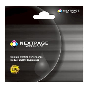 NEXTPAGE 台灣榮工 副廠標籤帶 EPSON標籤機適用 LC-3BKP  黑底金字  9mm