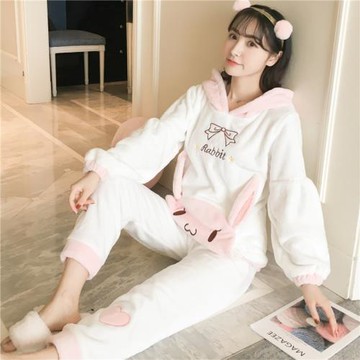 睡衣女冬高級感網紅爆款2021冬款加厚2026年新款冬季洋氣時尚可愛