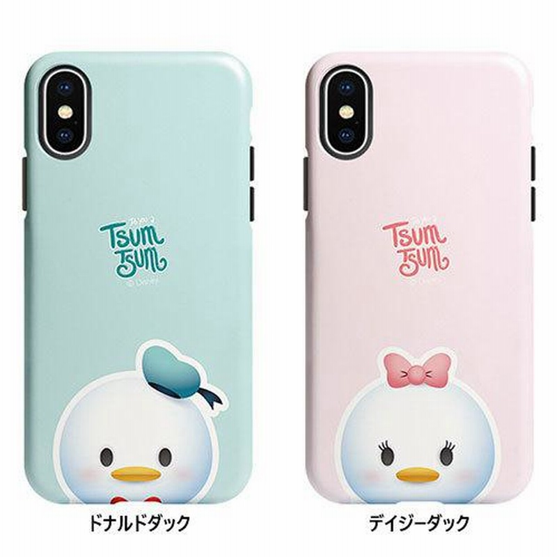 JH ミッキー ミニー ドナルド デイジー くまのプーさん スティッチ iPhone Galaxy カバー スマホケース DISNEY TSUM  TSUM ディズニー ツムツム タフ バンパー | LINEブランドカタログ