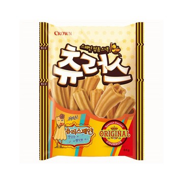 韓國CROWN西班牙點心棒84g