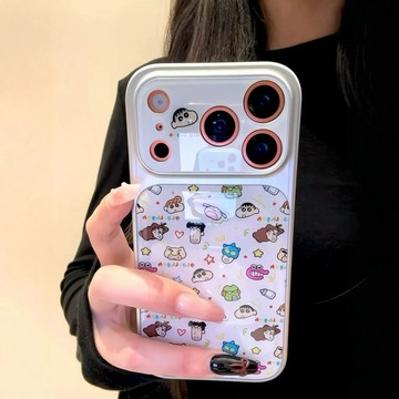 ✨玩樂小新適用蘋果17AIR/16PROMAX手機殼15PLUS大視窗14iPhone13套