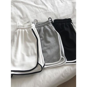 女童運動短褲夏季外穿中大童棉質寬松褲子韓版兒童洋氣高腰休閑褲