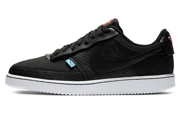 WMNS NIKE COURT VISION LOW PREMIUM BLACK
