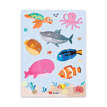 《 韓國 Magpia x Ariati 》 磁性配對拼圖-海洋生物  東喬精品百貨