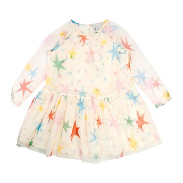 Stella McCartney Kids 彩色星星洋裝