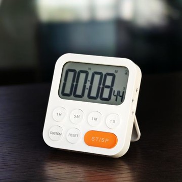 廚房計時器學習烹飪定時器時鐘倒計時臥室健身學生自律時間管理器