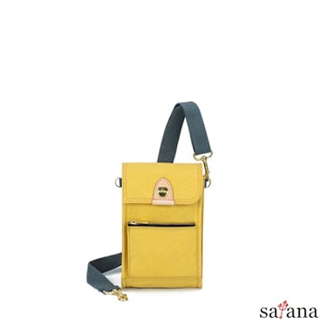 【satana】Soldier 趣遊輕盈隨身包-檸檬糖黃-SOS3010-512