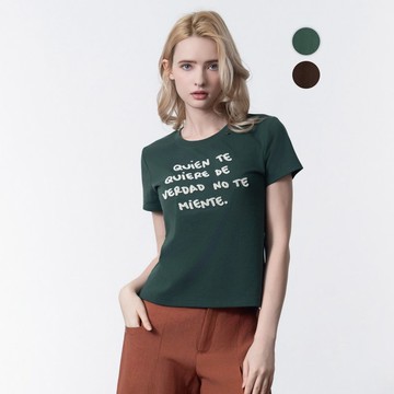 【MEDUSA】態度風格西文字母T恤 - 2色(M-XL) | 女短袖上衣