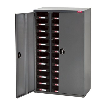 【勇氣】樹德 A5V-336D(加門型) 36格抽屜 樹德專業零件櫃/五金材料櫃/物料櫃/置物櫃/收納/工具/螺絲 【領券滿額再折千6/30止】