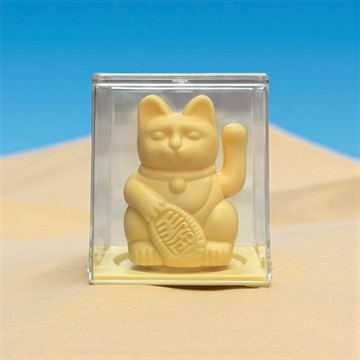 財富繁榮【LA BOITE 樂盒】Lucky Cats Solar 太陽能招財貓 - 幸運黃色 新年禮物 居家 辦公室 招財小物 開運 財旺福旺 開業賀禮 生日禮物 送上美好祝福