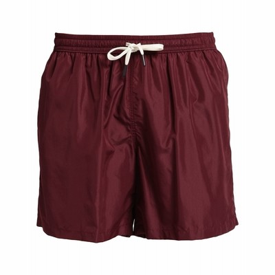 NOS BEACHWEAR 水着（ボクサーパンツ） ボルドー 3XL ポリエステル 100% 水着（ボクサーパンツ）