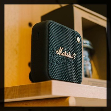 馬歇爾Marshall Willen 藍牙音響 無線戶外防塵防水便攜音箱 重低音小鋼炮 一年保固