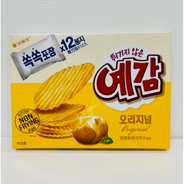 韓國🇰🇷好麗友預感香烤洋芋片-原味（192公克）