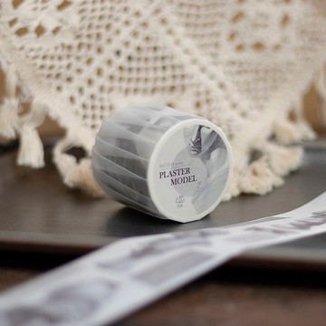 石膏像 - 5cm 紙膠帶