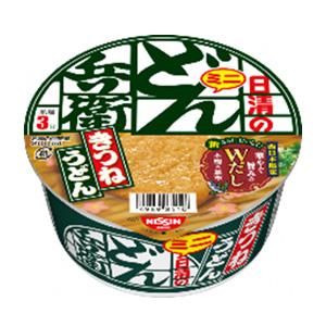 日清食品 日清のどん兵衛 きつねうどんミニ 西 42g×12個入 ／食品／NA