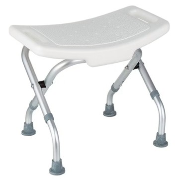 頂級舒護防滑多功能調整沐浴椅/浴室輔具凳 A001  白色  50 x 47 x 33~37cm