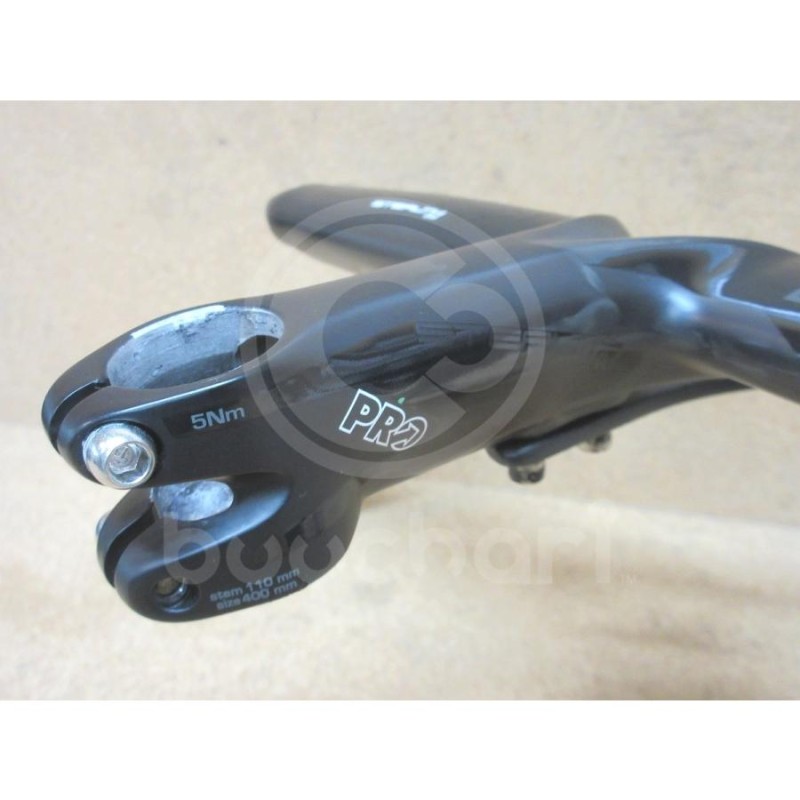 SHIMANO 「シマノ」 PRO STEALTH EVO 幅400mm 110mmステム一体型 