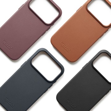 Mujjo iPhone 17 Pro/Pro Max磁吸金級植鞣皮革手機殼 相機鍵按鈕