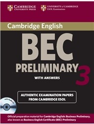 Cambridge BEC Preliminary 3 Self-study Pack (1版) ESOL  Cambridge