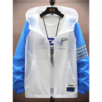 防曬衣男士夏季薄款速干防嗮衣服初高中學生青少年防曬服帥氣外套