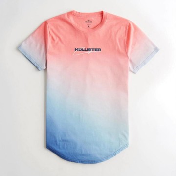 Hollister HCO 短袖 T恤 漸層色 1408