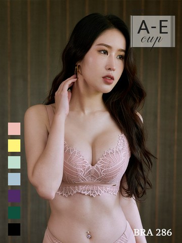 BRA286 無鋼圈【舒脂波波】天然乳膠調整型內衣單件 7色