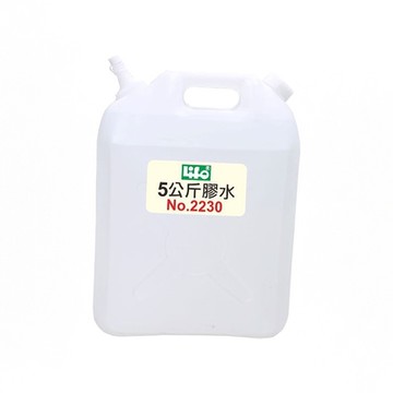 徠福 桶裝 膠水 5kg /桶 NO.2230
