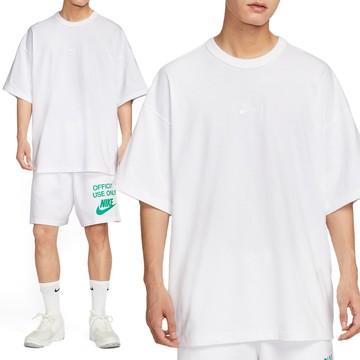 Nike As M Nsw Tee Os Prem Essntl Fa 男款 白色 寬版 短袖 HF9607-100