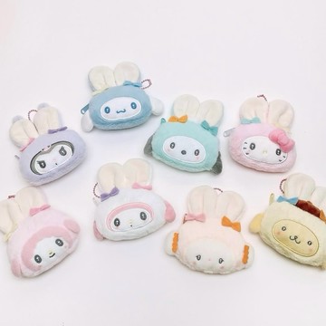 SANRIO 三麗鷗 春日 兔兔 大耳朵 大頭 吊飾 盲盒 單盒入 共8款