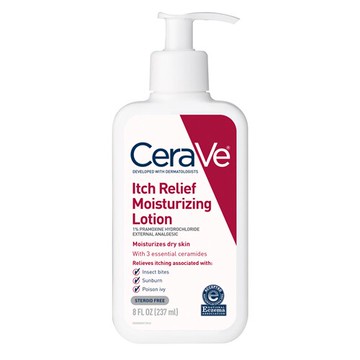CeraVe Itch Relief Moisturizing Lotion for Dry and Itchy Skin 8 fl oz