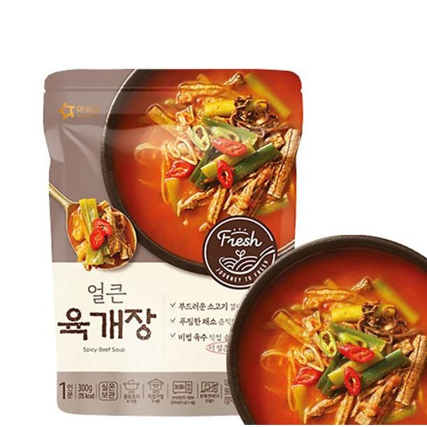 OURHOME ユッケジャン 300gx1袋 韓国食品 韓国料理 コムタン スープ