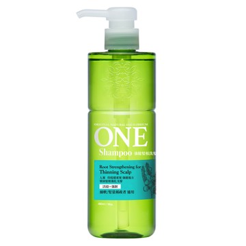美琪 ONE 強健髮根洗髮精  480ml  1瓶