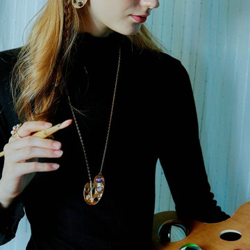 Palette Snowball 項鍊