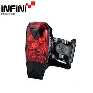 【INFINI】MINI LAVA I-261R 台灣製4模式8流明後紅光LED警示燈/尾燈