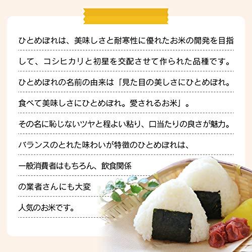 令和５年 福島県産 ひとめぼれ 30kg（10kg×3）