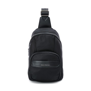 【金安德森】Noel 小巧機能肩背包-鐵黑