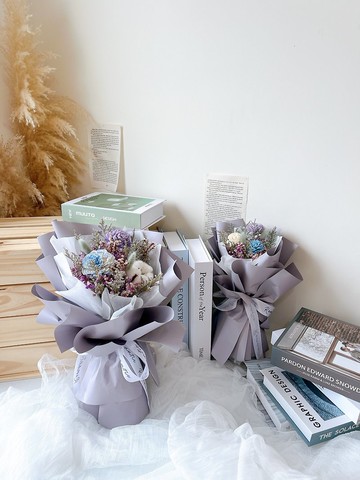 S號 畢業花束 乾燥花 花束 母親節 畢業