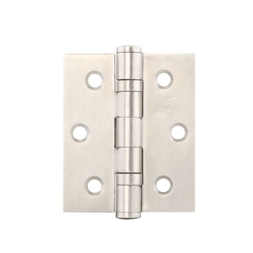 德國海福樂 Hafele 304不鏽鋼蝴蝶鉸鍊76x64mm 2入附螺絲