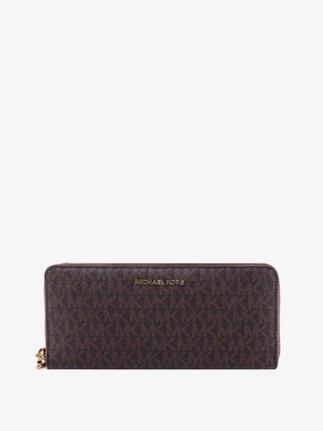 Coated canvas wallet with all-over monogram - MICHAEL KORS - gender_Woman