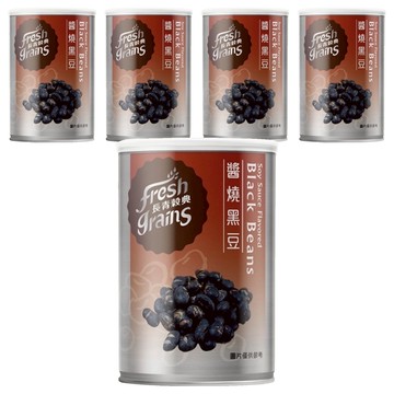 fresh grains 長青穀典 醬燒黑豆  85g  5罐