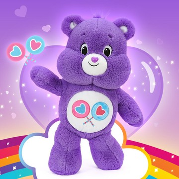 新品愛心小熊毛絨玩具carebears彩虹熊公仔毛絨玩偶娃娃禮物