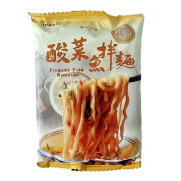 和秋酸菜魚拌麵125g