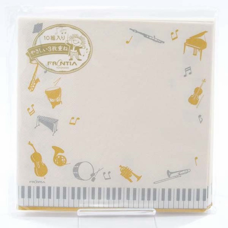 ペーパーナプキン おしゃれ デコパージュ ミュージック 通販 Lineポイント最大0 5 Get Lineショッピング