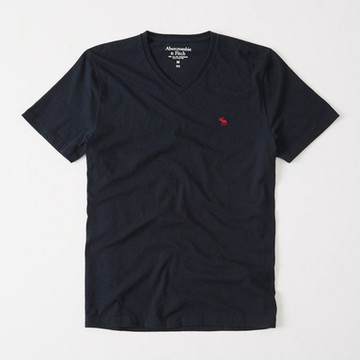 AF a&f Abercrombie & Fitch 短袖 T恤 藍色 1619