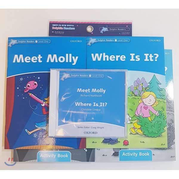 Dolphin Readers 6：Meet Molly   Where is it（Student Book   Activity Book   CD）