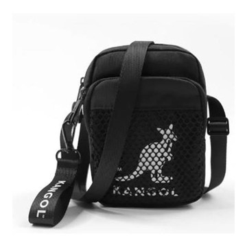KANGOL 斜背包超小容量進口防水尼龍布可肩背斜側